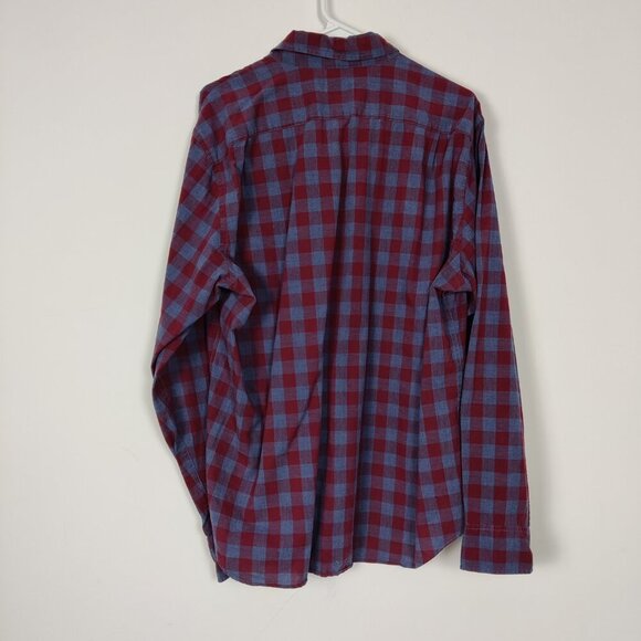 J. Crew Men's Button Down Plaid Shirt Size Large 100% Cotton Old Money - Picture 2 of 7